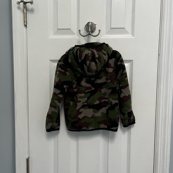 THE NORTH FACE CAMO CAMOFLAUGE FLEECE JACKET Full Zip Toddler Baby 18 24 months - Picture 8 of 11